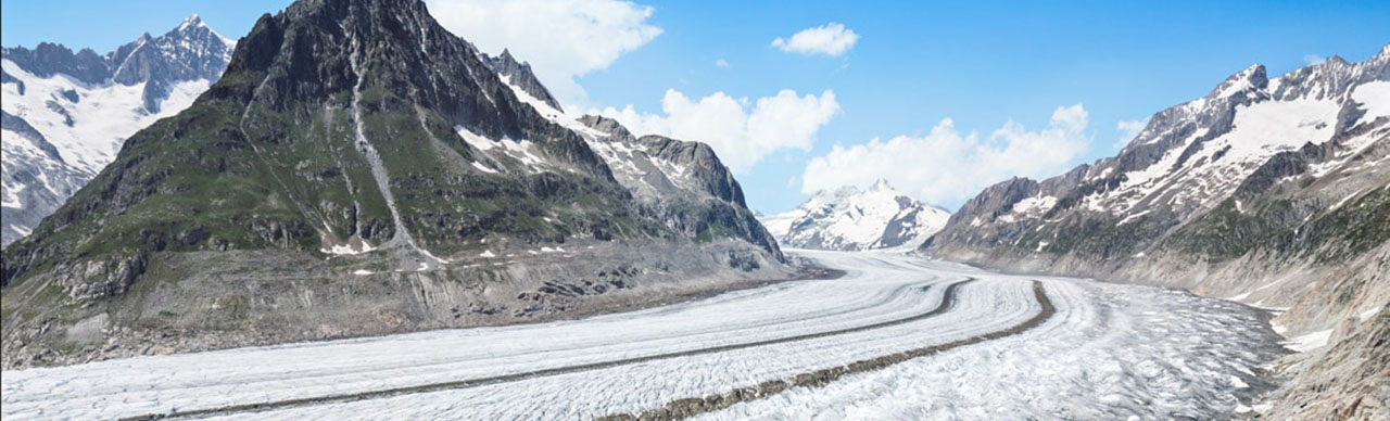 Schweizer Gletscher Wallis Graubünden Berner Oberland