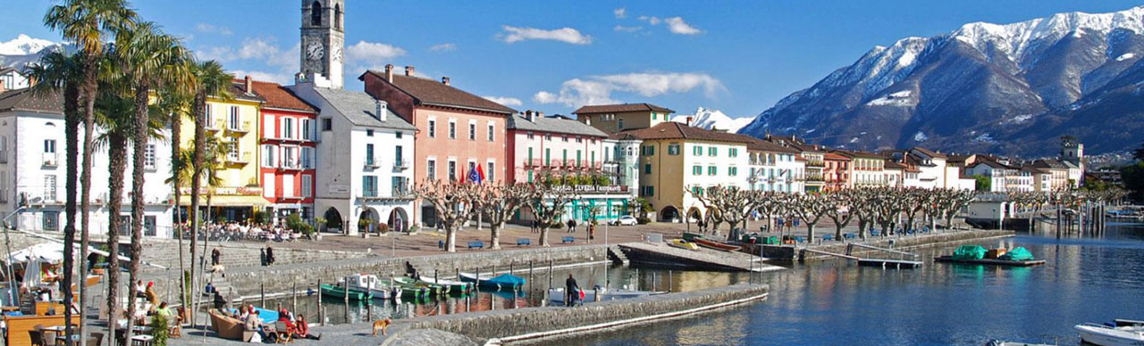 Locarno Schweiz Stadt 